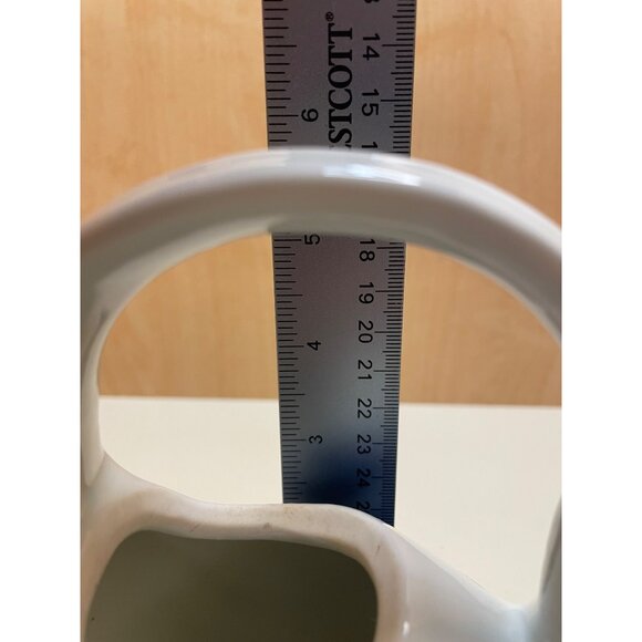 Small Vintage Takahashi Blue Ware Porcelain Swan/Goose Planter, Watering, Vase - Picture 7 of 10